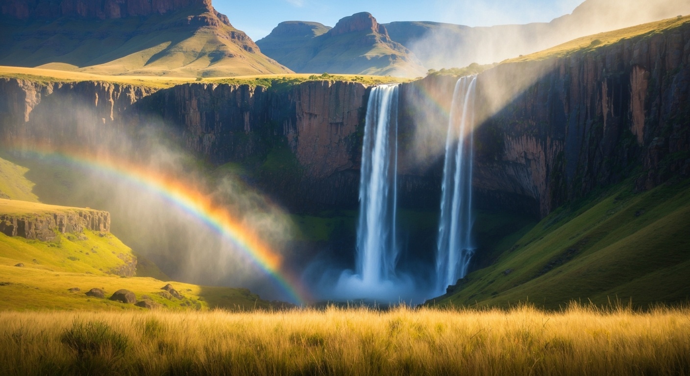 Tugela Falls & the Drakensberg: South African Fantasy Landscapes